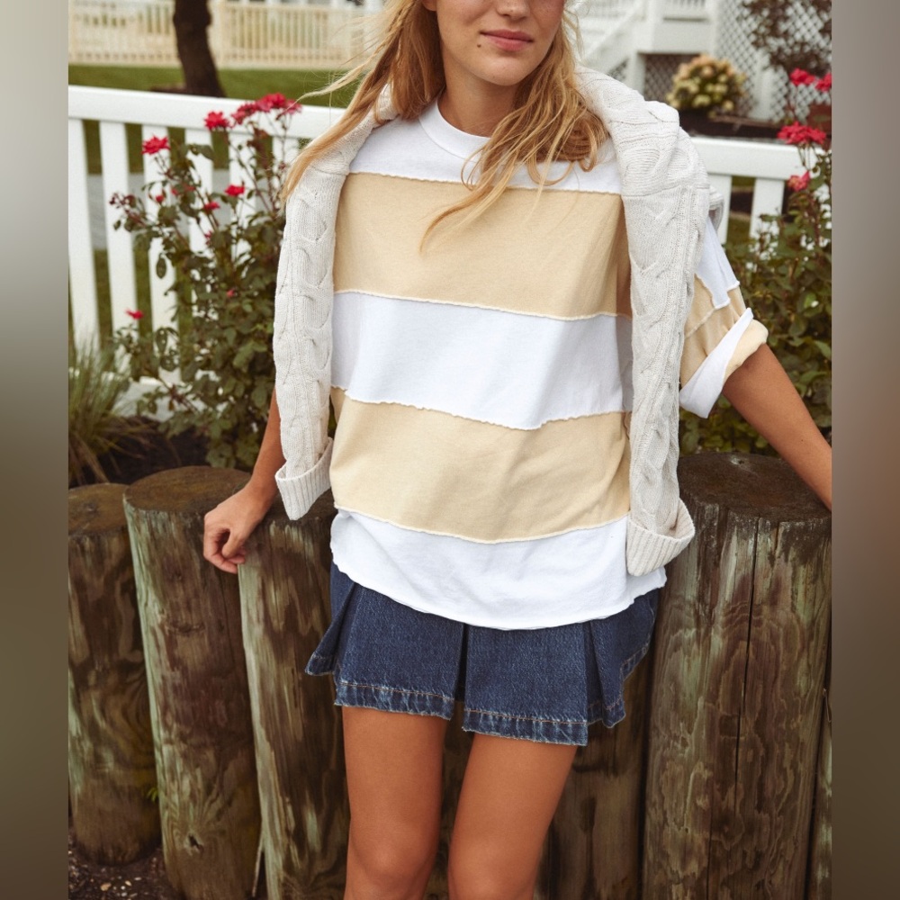 We The Free Earthy Tones Top